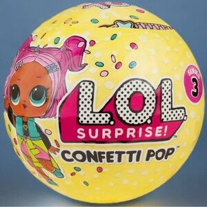 L.O.L. Surprise! Confetti Pop Series 3 - Yellow and Pink